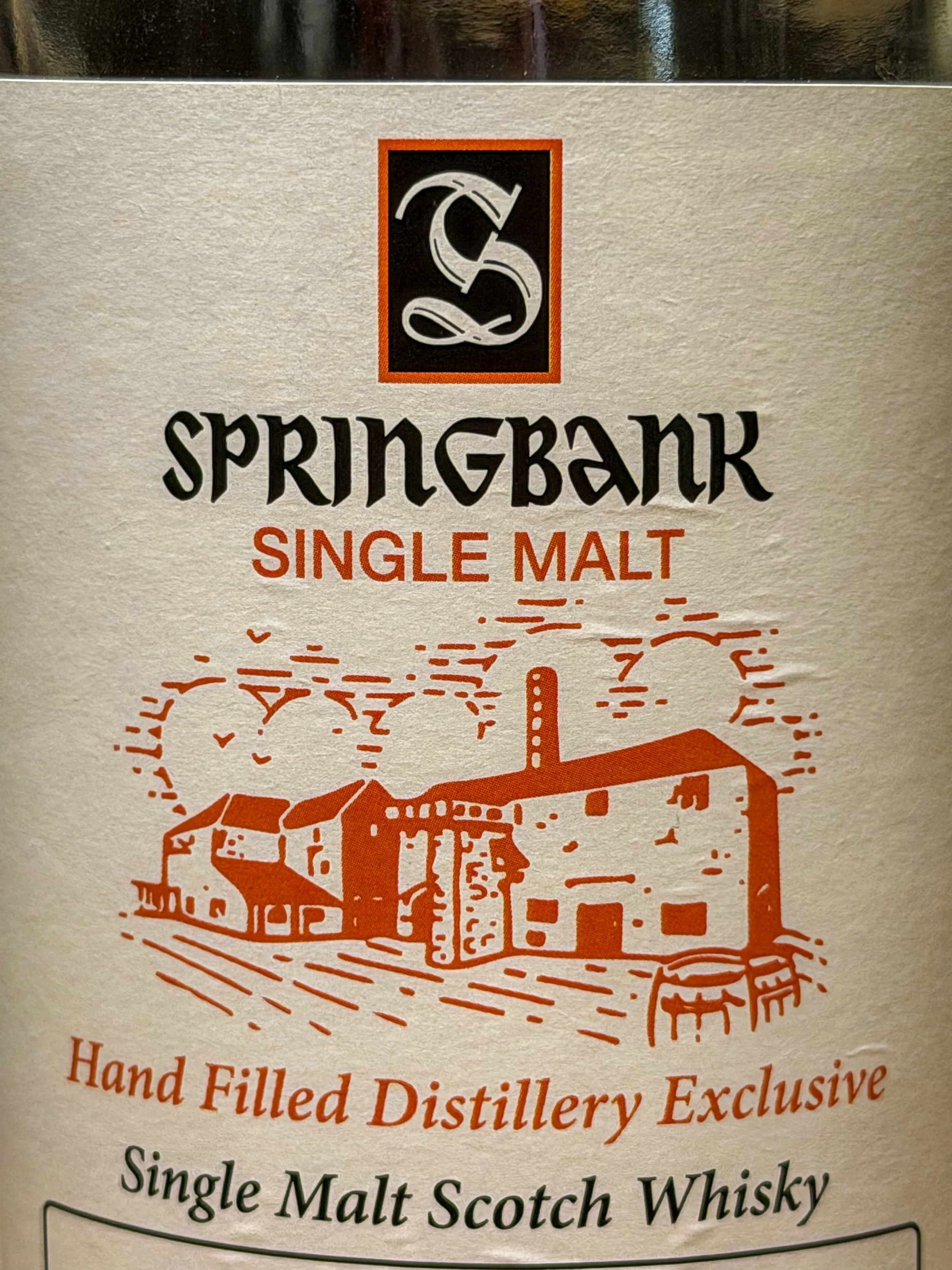 Springbank Hand-fill — Dramface